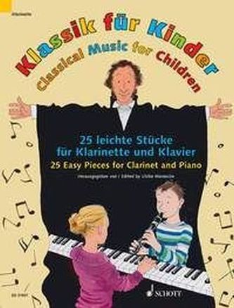 Klassik für Kinder, Klarinette in B und Klavier, Partitur und Stimme