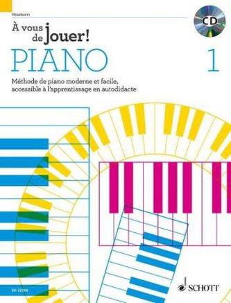 À vous de jouer!, pour Piano, m. Audio-CD. Vol.1
