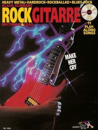 Rock-Gitarre, m. Audio-CD