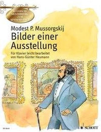 Bilder einer Ausstellung, leichte Bearbeitung, für Klavier