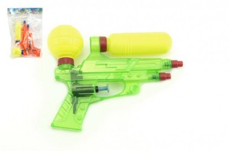 Vodní pistole plast 16cm (mix barev)