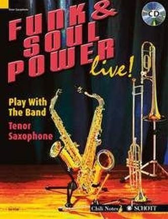 Funk & Soul Power Live, Tenor Saxophone, m. Audio-CD