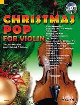 Christmas Pop for Violin, m. Audio-CD