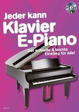 Jeder kann Klavier/E-Piano, m. Audio-CD