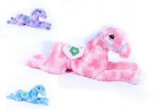 Kůň plyš 70 cm, 3 barvy (1ks) 0+