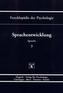 Sprachentwicklung