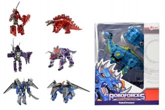 Dinosaurus/robot transformer 18 cm, 4 druhy (1ks v krabici)