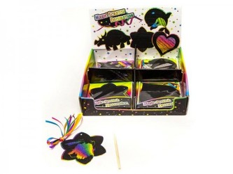 Magické papírky 6ks, 4 druhy, v sáčku 10x10cm