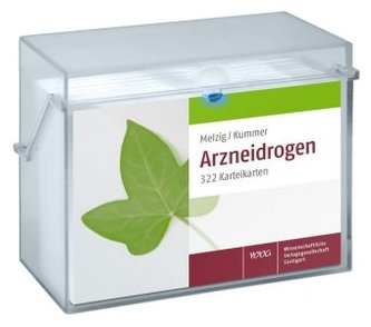 Arzneidrogen, 322 Karteikarten