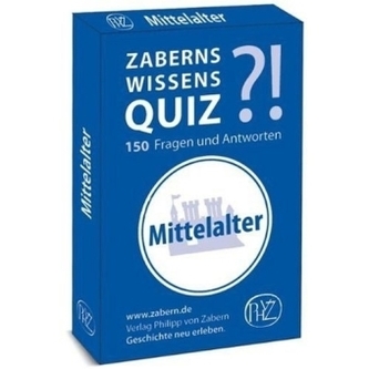 Zaberns Wissensquiz (Spiel), Mittelalter