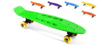 Skateboard 55 cm nosnost 50kg, 6 barev (1ks)
