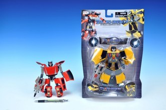 Transformer robot/auto 17cm 2 druhy, 1 kus