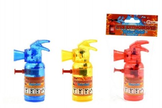 Vodní pistole hasící přístroj plast 11cm (mix 3 barev), 1 kus