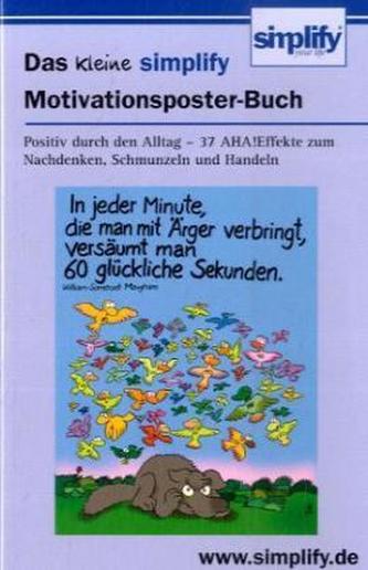 Das kleine simplify Motivationsposter-Buch