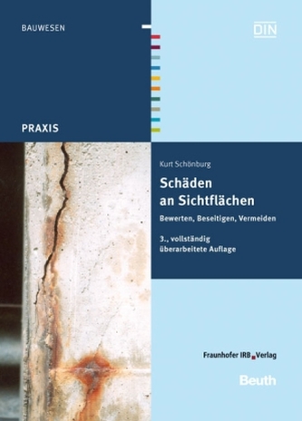 Schäden an Sichtflächen