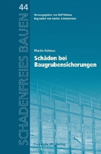 Schäden bei Baugrubensicherungen