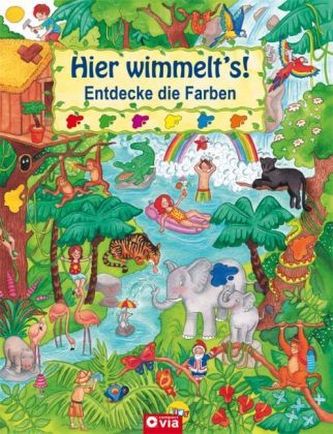 Hier wimmelt's! Entdecke die Farben