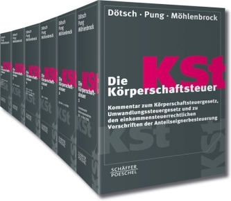 Die Körperschaftsteuer (KSt), Kommentar, 6 Ordner (Pflichtabnahme)