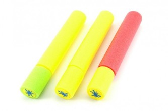 Vodní trubice pěnová 30cm, 3 barvy, v síťce - 1 kus