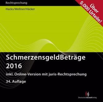 SchmerzensgeldBeträge 2016, CD-ROM