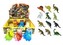 Sliz - hmota tlapa dinosaurus 8cm, 4 barvy - 1 kus