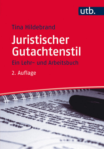 Juristischer Gutachtenstil Juristischer Gutachtenstil