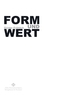 Form und Wert