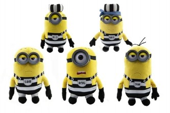 Mimoňové postavička plyš 25cm asst 5 druhů