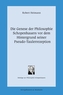 Die Genese der Philosophie Schopenhauers vor dem Hintergrund seiner Pseudo-Taulerrezeption