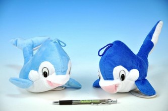 Delfín plyš 23cm asst 2 barvy od 0 měsíců