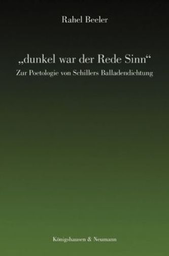 'dunkel war der Rede Sinn'