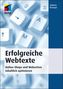 Erfolgreiche Webtexte