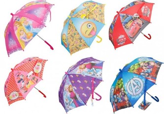 Deštník Disney 55cm asst 6 druhů v sáčku