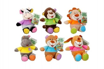 Zvířátko plyš 22cm asst 6 druhů
