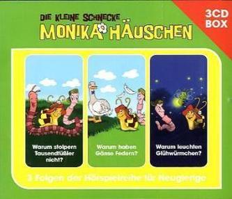 Warum stolpern Tausendfüßler nicht? / Warum haben Gänse Federn? / Warum leuchten Glühwürmchen?, 3 Audio-CDs
