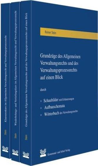 Grundzüge des Allgemeinen Verwaltungsrechts und des Verwaltungsprozessrechts auf einen Blick. Wiederholungs- und Vertiefungskurs