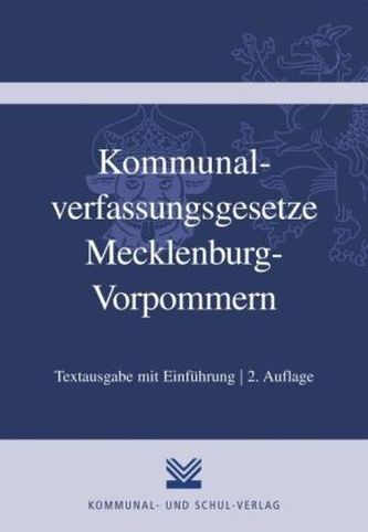 Kommunalverfassungsgesetze Mecklenburg-Vorpommern