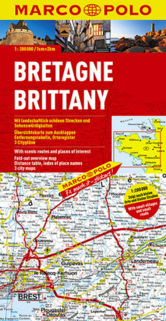 Francie - Bretaň/ mapa 1:200T MD