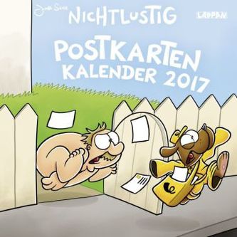Nichtlustig Postkartenkalender 2017