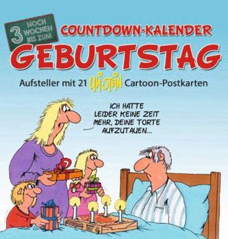 Countdown-Kalender Geburtstag