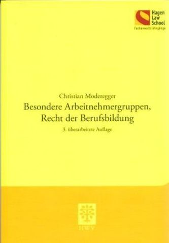 Besondere Arbeitnehmergruppen, Recht der Berufsbildung