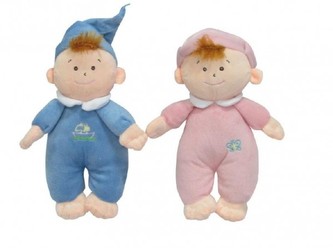 Panenka holka/kluk plyš 28cm asst 2 druhy 0+