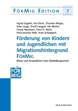 Förderung von Kindern und Jugendlichen mit Migrationshintergrund - FörMig
