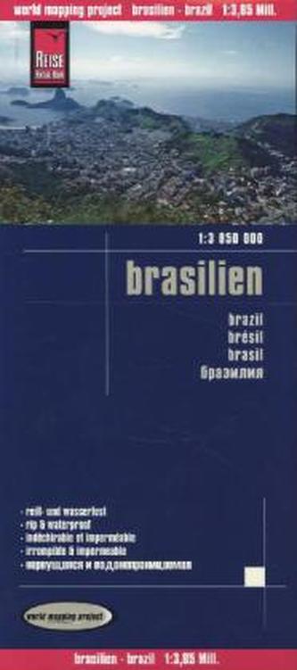 World Mapping Project Brasilien. Brazil. Brésil; Brasil
