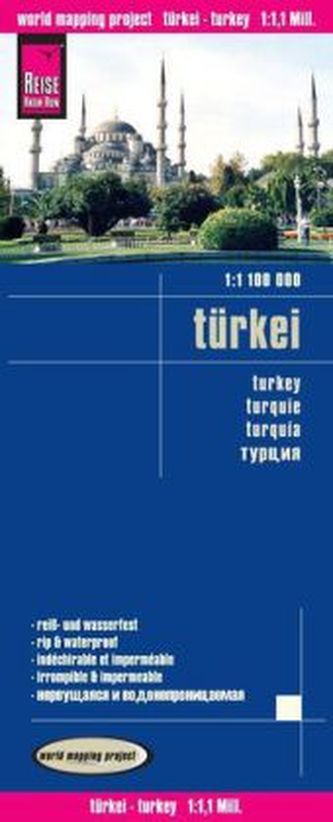 World Mapping Project Türkei. Turkey. Turquie; Turquia
