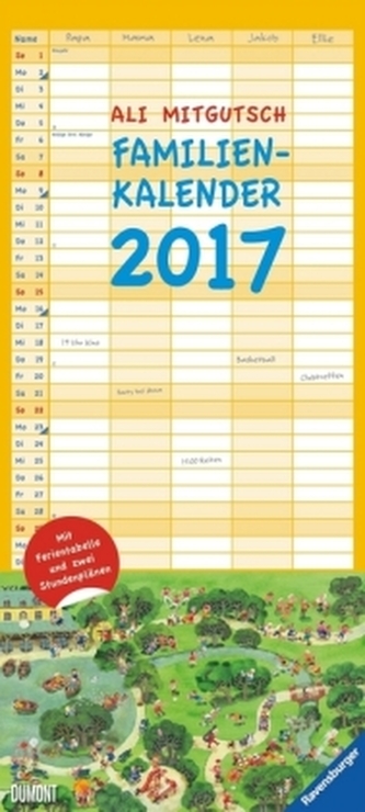 Ali Mitgutsch, Familienkalender 2017