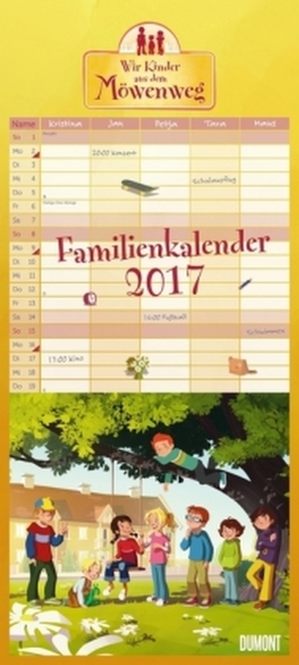 Wir Kinder aus dem Möwenweg, Familienkalender 2017