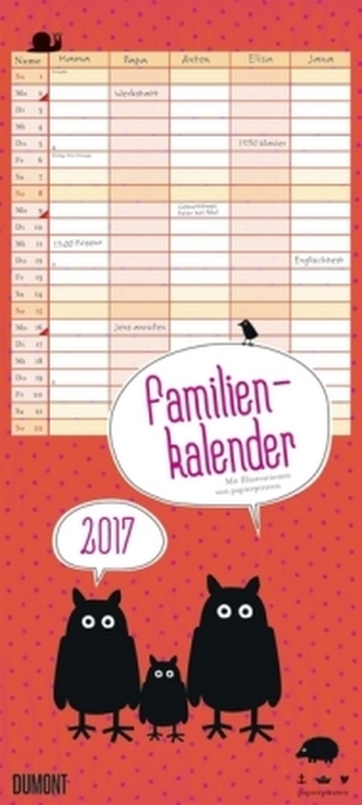 Viechereien, Familienkalender 2017