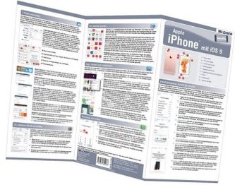 Apple iPhone mit iOS 9, 1 Falttafel