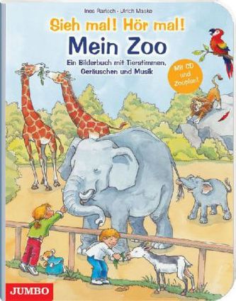 Sieh mal! Hör mal! Mein Zoo, m. Audio-CD